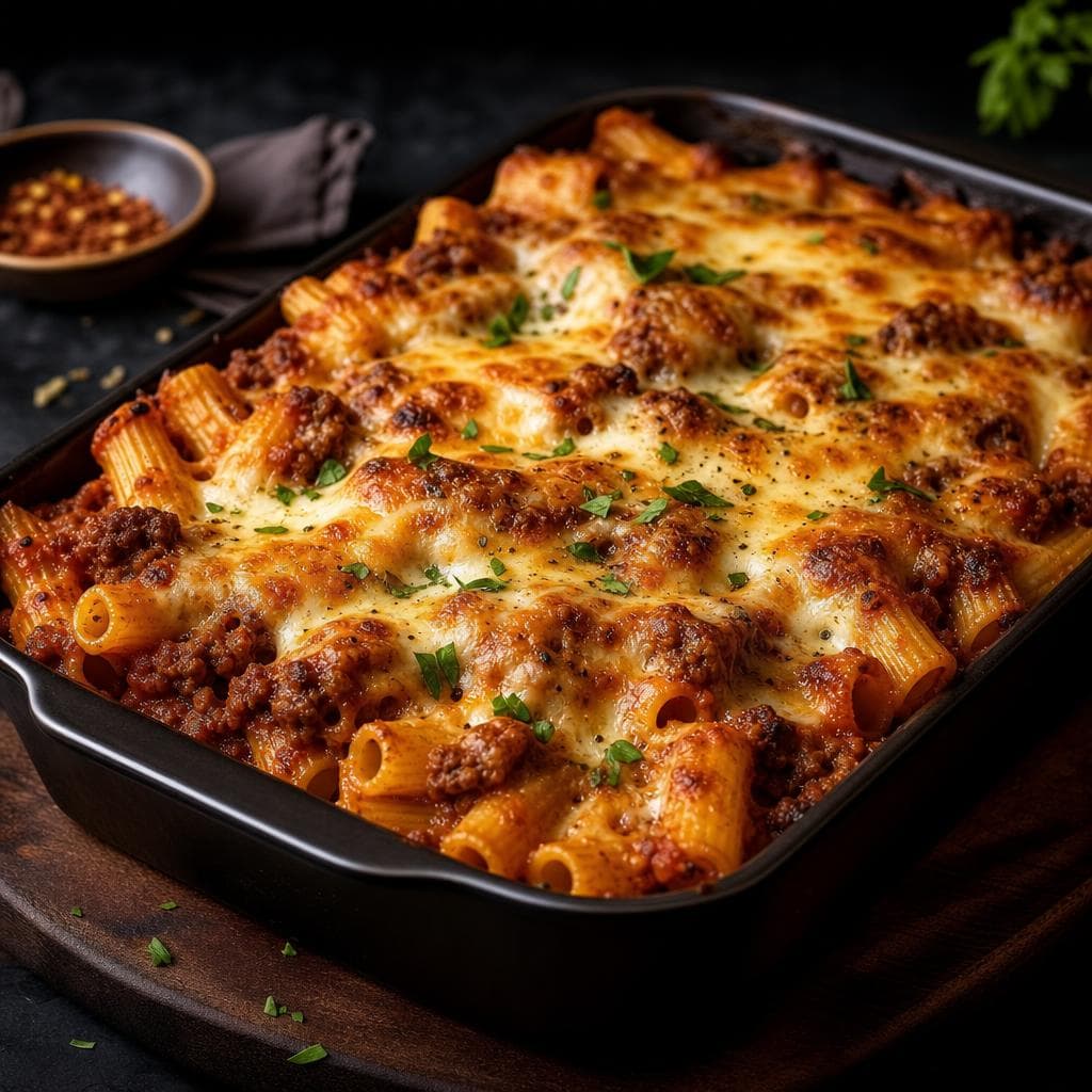 Baked Bolognese Pasta