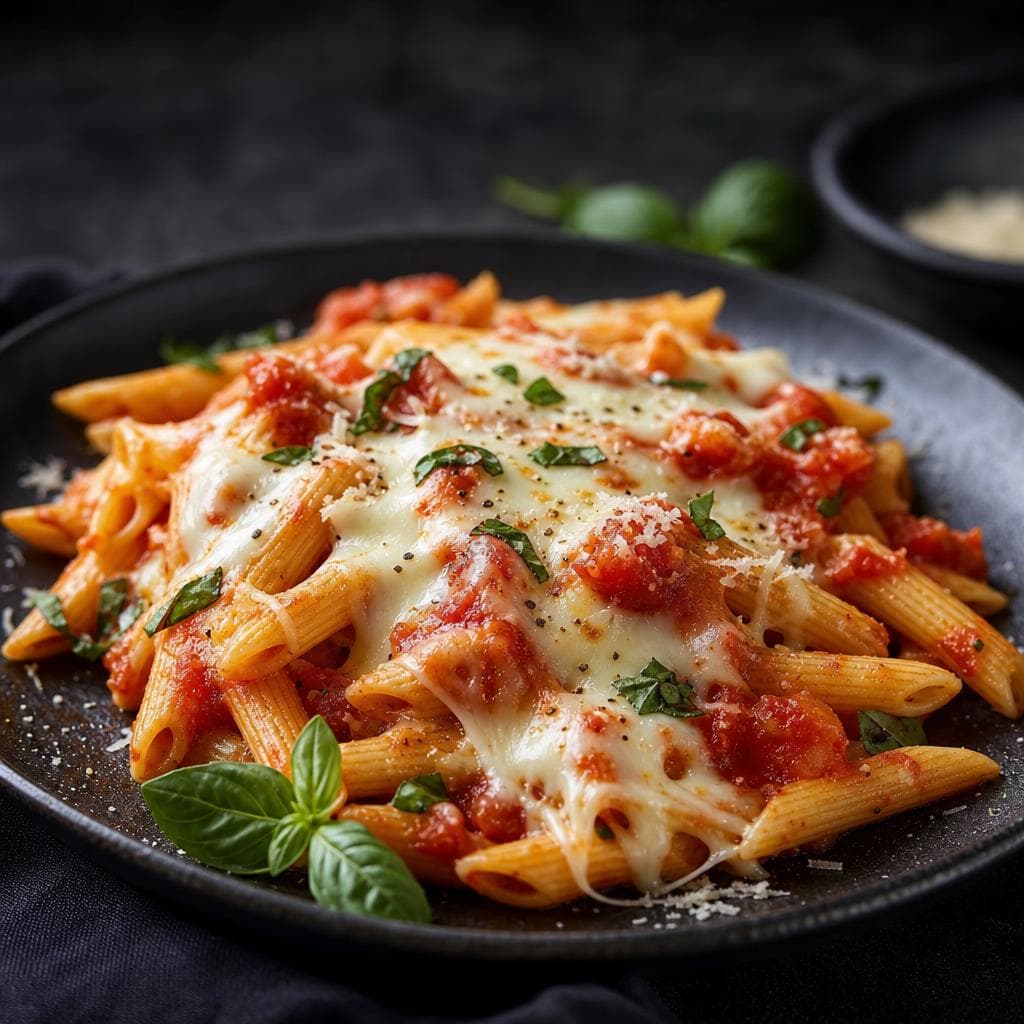 Tomato and Cheese Pasta